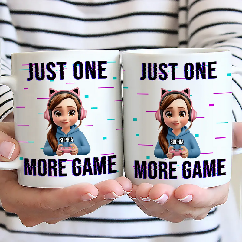 Gift For Yourself,Gift For Women,Gift For Men,Happy - 3D Effect Gamer I Am Gaming - Personalized Mug