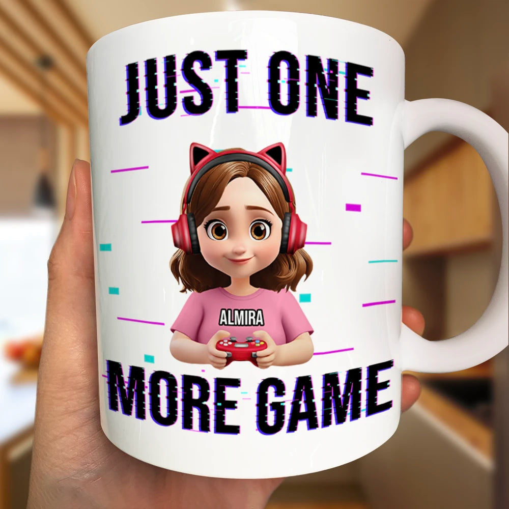 Gift For Yourself,Gift For Women,Gift For Men,Happy - 3D Effect Gamer I Am Gaming - Personalized Mug