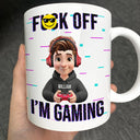 Gift For Yourself,Gift For Women,Gift For Men,Happy - 3D Effect Gamer I Am Gaming - Personalized Mug