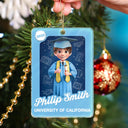 Gift For Yourself,Gift For Women,Gift For Men,Christmas,Happy,Graduation - 3D Effect Graduation Toy Box - Personalized Custom Shaped Acrylic Ornament