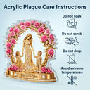 Gift For Mother,Single Mom,Gift For Women,Happy,Top Market,Top Market,Icon - 3D Effect Mom We Love You - Personalized Custom Shaped Acrylic Plaque