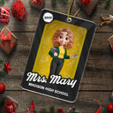 Officer,Gift For Yourself,Gift For Women,Gift For Men,Happy,Christmas - 3D Effect Officer Woman Man Toy Box - Personalized Custom Shaped Acrylic Ornament