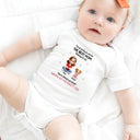 New Mom,New baby,Happy,Top Market - 3D Effect The Best Mom Belongs To Me - Personalized Baby Onesie