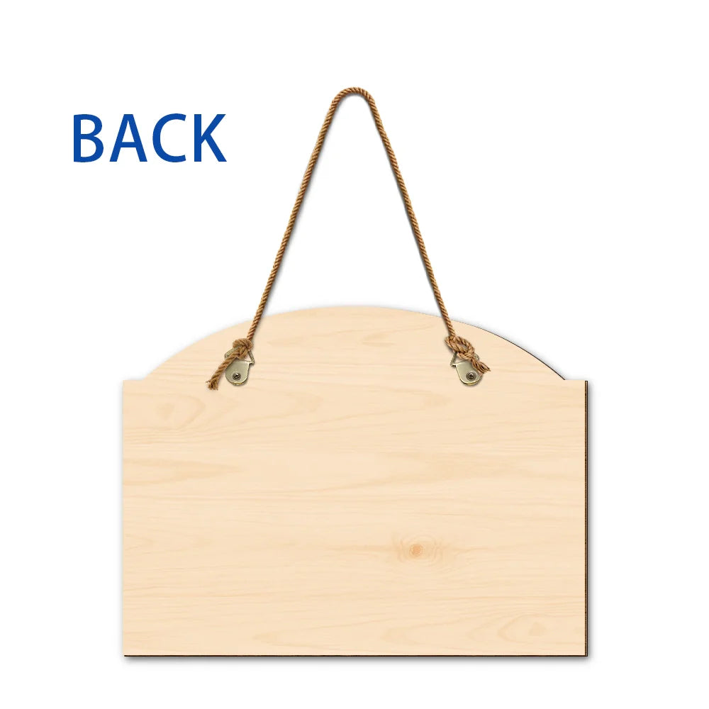 3D Effect Welcome To Our Pool - Personalized Custom Shaped Wood Sign