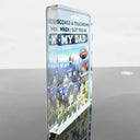 Gift For Father, Dad - Sons, Dad - Children, Sport Dad, Basketball, Dad - Daughters (Young), Happy - 3D Figure I Got You As My Dad - Personalized Custom Shaped Acrylic Plaque