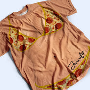 Gift For Bestie, Humorous, Beach, Summer, Icon - 3D Funny Body Food Bikini - Personalized Full Print T Shirt