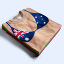 Gift For Bestie, Humorous, Beach, Summer, Icon - 3D Funny Body Country Flag - Personalized Full Print T Shirt
