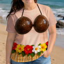 Gift For Bestie,Humorous,Beach,Summer,Icon - 3D Funny Body Hula Dance - Personalized Full Print T Shirt