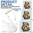 Gift For Kids,Gift For Grandkids,Happy,Christmas - 3D Race Car Truck Dinosaur Mermaid Alphabet - Personalized Custom Shaped Acrylic Ornament