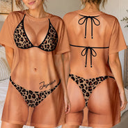 Humorous, Gift For Yourself, Summer, Gift For Women, Icon - 3D Sexy Body Bikini - Personalized Women's Sleep Tee