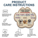 Dog Lovers,Dog Mom,Dog Dad,Funny - 3d Effect When Visiting Our House - Personalized Custom Shaped Doormat