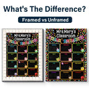 Teacher,Happy - Teacher Classroom Cute Birthday Month Board - Personalized School Sign