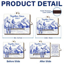 Gift For Couples,Old Couples,Christmas,Love - Couple Together When We Get To The End - Personalized Wooden Slide Ornament