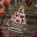 Gift For Bestie,Christmas,Love,Family - Custom Photo Bestie Family We Just Knew We Were Having Fun - Personalized Custom Shaped Acrylic Ornament