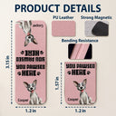 Dog Lovers, Cat Lovers ,Pet Lovers, Funny - You Pawsed Here 3D Effect Dog Cat - Personalized Leather Magnetic Bookmark