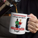 Gift For Couples, Gift For Husband, Gift For Wife, Gift For Boyfriend, Gift For Girlfriend, Funny - A Few Inches Tonight - Personalized Mug