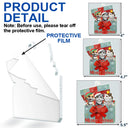 Cat Lovers,Cat Mom,Cat Dad,Happy,Christmas - A Gift Box Of Cat 3D Effect Cats Meowy Catmas - Personalized Custom Shaped Acrylic Ornament