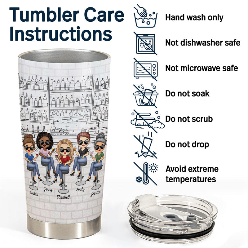 Dear Sister Thanks For Being My Sister - Gift For Sisters - Personalized Custom Tumbler