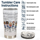 Dear Sister Thanks For Being My Sister - Gift For Sisters - Personalized Custom Tumbler