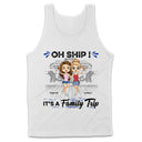 Voyager avec ses meilleurs amis : la vie est meilleure en croisière avec ses meilleurs amis - Cadeau de croisière pour les meilleures amies, sœurs - T-shirt personnalisé