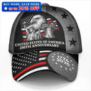 Independence Day,America 250th,Gift For Yourself,Happy,No Custom,Gift For Women,Gift For Men - 250th Anniversary US Independence Day Eagle - Classic Cap