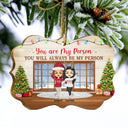 Work Made Us Colleagues - Christmas Gift For Co-worker and BFF - Personalized Wooden Ornament