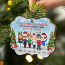 Co-Workers Are Like Christmas Lights - Christmas Gift For Colleagues And Best Friends - Personalized Custom Wooden Ornament
