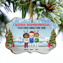 Co-Workers Are Like Christmas Lights - Christmas Gift For Colleagues And Best Friends - Personalized Custom Wooden Ornament