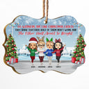 Co-Workers Are Like Christmas Lights - Christmas Gift For Colleagues And Best Friends - Personalized Custom Wooden Ornament
