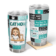 Maman chat, papa chat - Cadeau d'anniversaire, affectueux, drôle, décoration d'intérieur pour amoureux des chats - Gobelet personnalisé