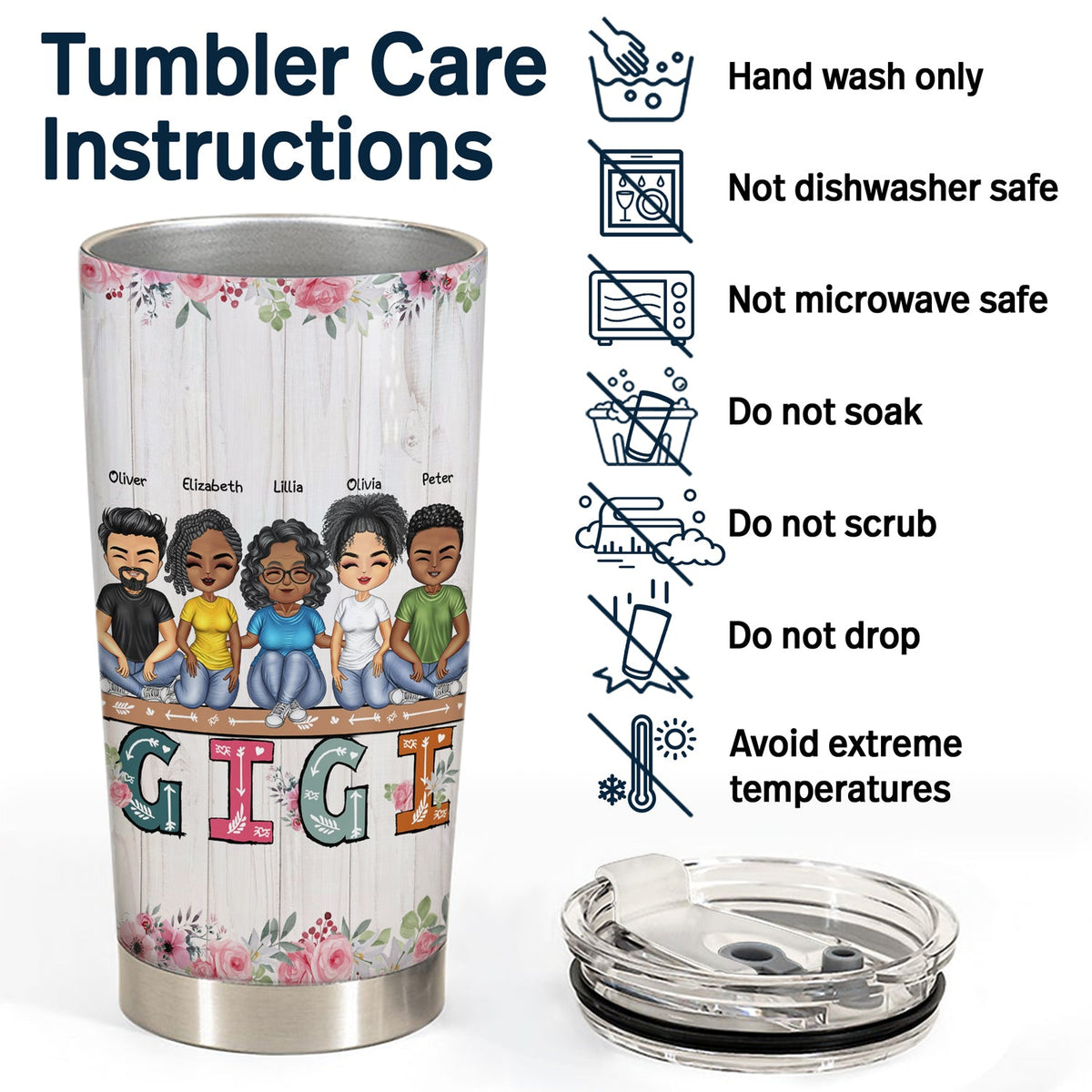 The Love Between A Mother & Daughters Sons Is Forever - Birthday, Loving Gift For Mom, Mother, Grandma, Grandmother - Personalized Custom Tumbler