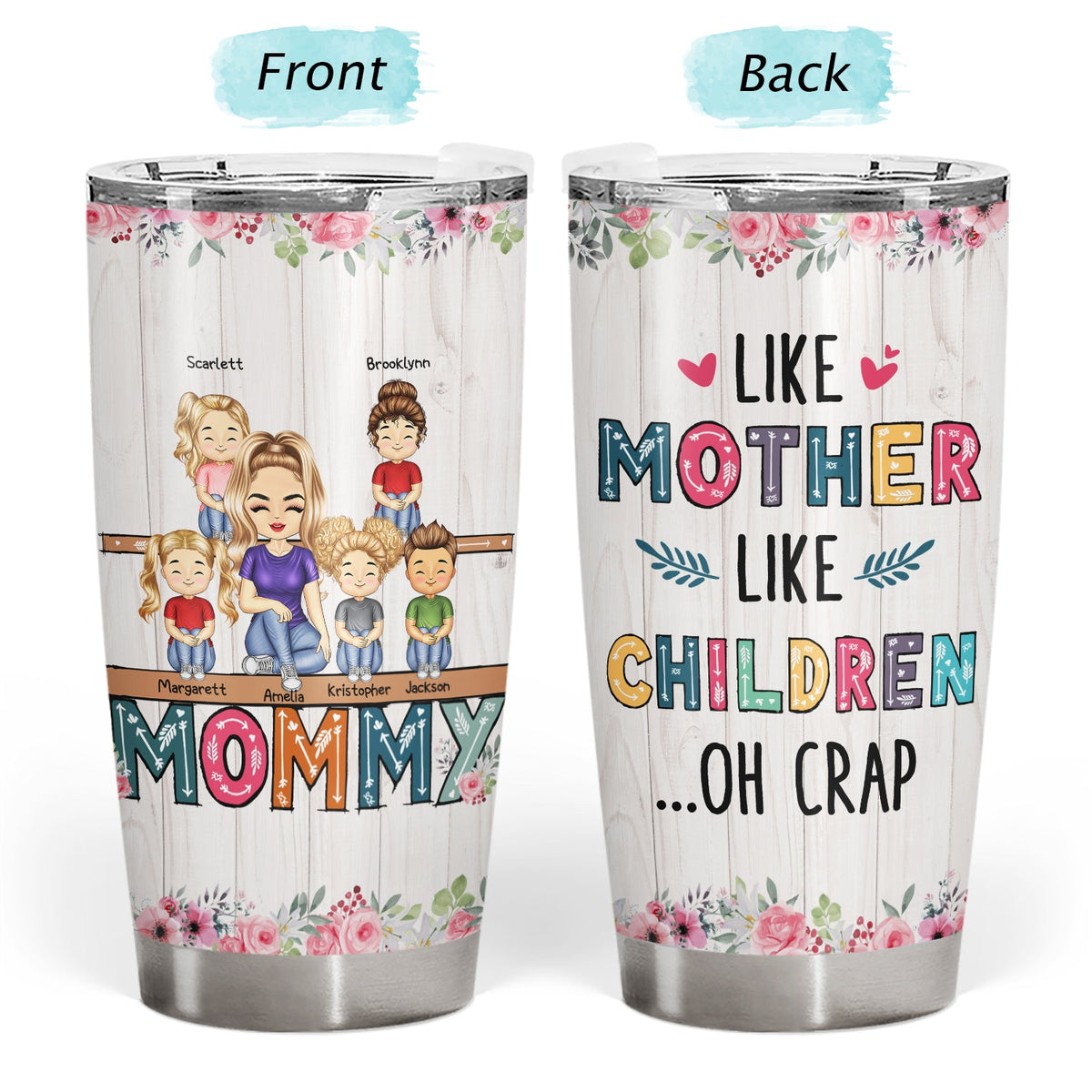 The Love Between A Mother & Daughters Sons Is Forever - Birthday, Loving Gift For Mom, Mother, Grandma, Grandmother - Personalized Custom Tumbler