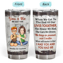 You're The Only One I Want To Annoy For The Rest Of My Life - Anniversary, Birthday Gift For Spouse, Lover, Husband, Wife, Boyfriend, Girlfriend, Couple - Personalized Custom Tumbler