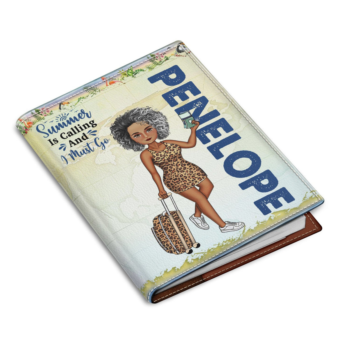 Collectionnez des moments, pas des choses, voyage entre filles - Cadeau d'anniversaire pour lui, elle, enfant, amis, famille, voyage, amoureux des vacances - Housse de passeport personnalisée, porte-passeport