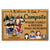 Welcome To Our Campsite - Gift For Camping Lovers, Campsite, Camping Decor, Couple, Family, Pet Lovers - Personalized Custom Doormat