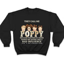 Vintage Map Title They Call Me Papa Because Partner In Crime - Birthday, Loving Gift For Dad, Father, Grandpa, Grandfather - Personalized Custom T Shirt