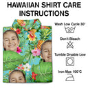 Custom Photo Tropical Funny Family Pet Face - Gift For Men, Best Friends, Siblings, Dog And Cat Lovers - Personalized Custom Hawaiian Shirt