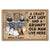A Crazy Cat Lady And Her Grumpy Old Man Live Here - Home Decor For Couples, Pet Lovers - Personalized Doormat