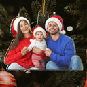 Photo personnalisée en famille - Cadeau de Noël pour la famille et les parents - Décoration photo personnalisée en acrylique