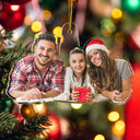Photo personnalisée en famille - Cadeau de Noël pour la famille et les parents - Décoration photo personnalisée en acrylique