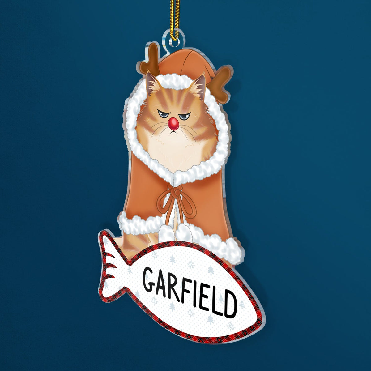 Funny Dog Cat - Christmas Gift For Pet Lovers - Personalized Cutout Ac ...