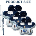 I Miss You - Memorial Gift For Pet Lovers, Dog Mom, Dog Dad, Cat Mom, Cat Dad - Personalized Paw Shaped Pillow