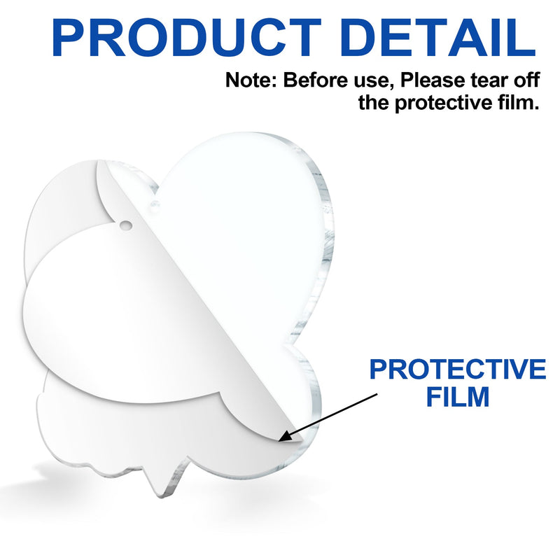 I Miss You - Memorial, Christmas Gift For Pet Lovers, Dog Mom, Dog Dad, Cat Mom, Cat Dad - Personalized Custom Shaped Acrylic Ornament