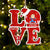 Love Grandkids - Christmas, Loving Gift For Grandpa, Grandma, Grandparents - Personalized Wooden Cutout Ornament