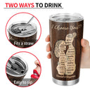 Je te choisis - Cadeau d'anniversaire pour couple - Gobelet personnalisé