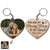 Custom Photo You Are My Missing Piece To My Heart - Anniversary Gift For Couples - Personalized Wooden Keychain