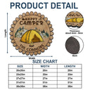 Drive Slow Drunk Campers Matter - Gift For Camping Couples - Personalized Custom Shaped Doormat