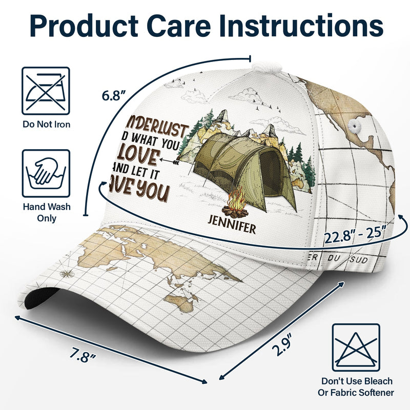 And Into The Forest I Go To - Gift For Camping Lovers - Personalized Classic Cap