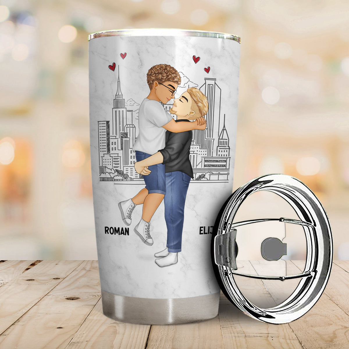 Best Thing Found On The Internet - Gift For Couples - Personalized Tumbler