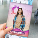 Custom Photo Monogram Traveling - Birthday Gift For Him, Her, Vacation Lovers - Personalized Passport Cover, Passport Holder